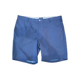 Peter Millar Crown Crafted Blue Print Shorts Size 42 Golf Shorts